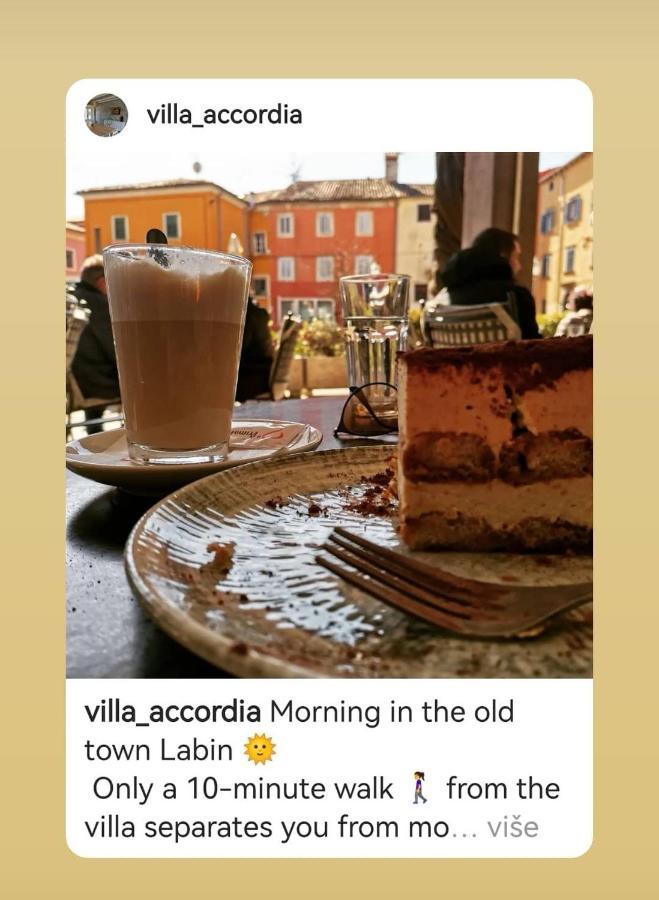 Villa Accordia Labin  Exteriér fotografie